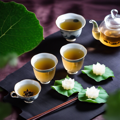 Winter Melon and Lotus Leaf Tea【冬瓜荷叶茶】