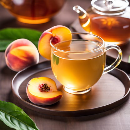 Honey Peach Green Tea【蜜桃绿茶】