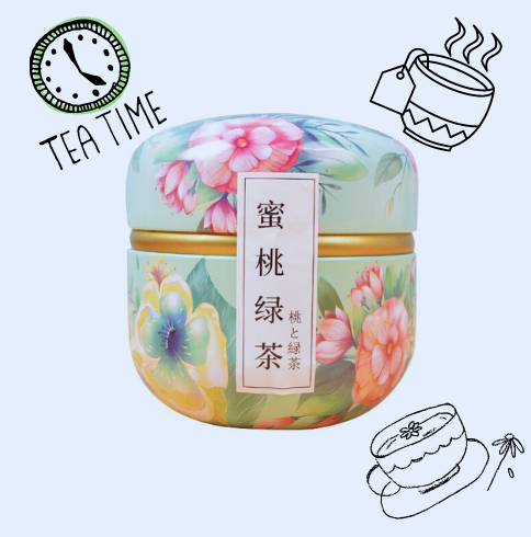 Honey Peach Green Tea【蜜桃绿茶】